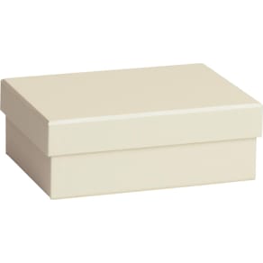 Gaveeske 12x16,5x6cm A6 offwhite