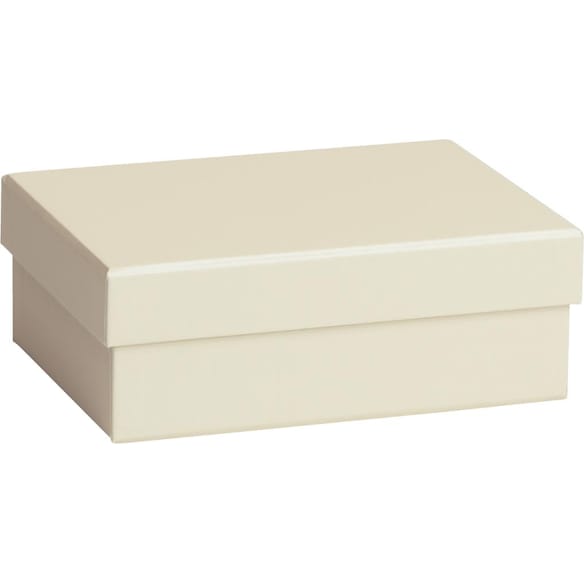 Gaveeske 12x16,5x6cm A6 offwhite