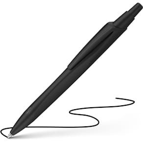 Balpen Schneider Reco, medium, zwarte inkt, zwart