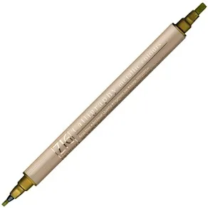 Kalligrafipenna ZIG dubbel spets guld