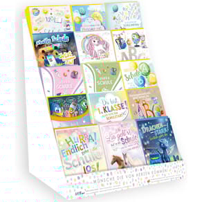 Schulanfangskarten Eulzer, 90 St., sortiert