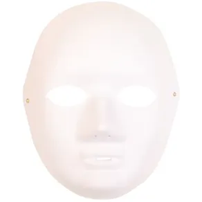 Ansiktsmask i papp 12/fp