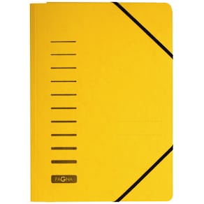 Gummizugmappe PAGNA, A4, gelb