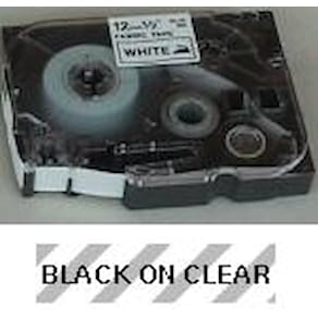 Brother TZe tape 36mmx8m black/clear