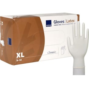 Latexhandske puderfri XL 100/fp