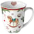 Kaffeebecher AMBIENTE Schaukelpferd, 0,4l, Fine Bone China