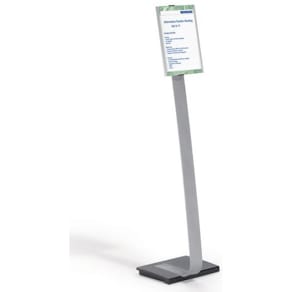 Golvskylt DURABLE info sign stand A4