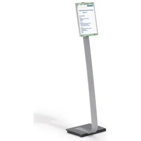 Golvskylt DURABLE info sign stand A4