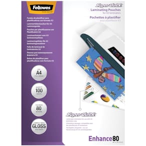 Laminat FELLOWES A4 80mic quick 100/fp