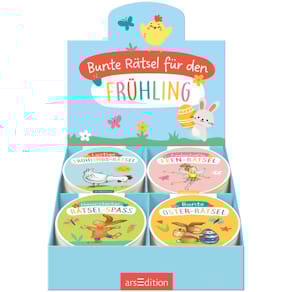 Rätselbuch ARS EDITION Frühlingsrätsel Display, sortiert