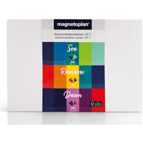 Kommunikationskarten Magnetoplan Set1, sortiert, 750 St.