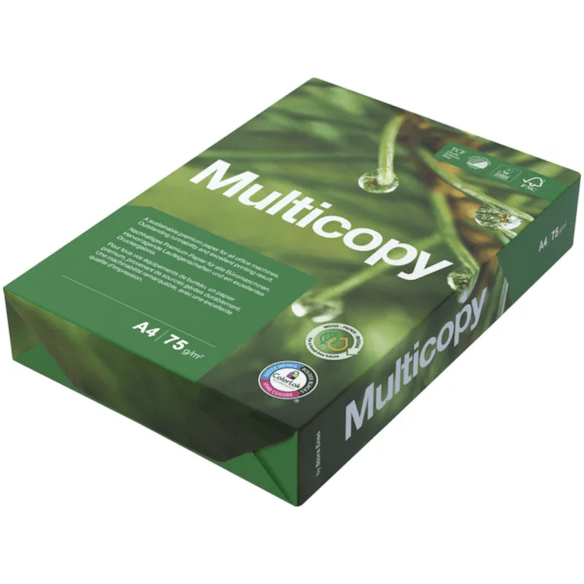 Kopipapir MULTICOPY A4 75g (500) 5frp
