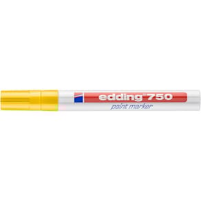 Lackmarker edding 750, 2–4 mm, gelb