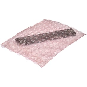 Antistatisk rød boblepose 300x400 mm, 2-lag, uden flap, 150 stk