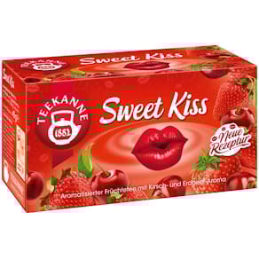 Früchtetee TEEKANNE Sweet Kiss, 20 Beutel à 2,25 g