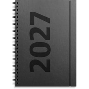 Ugekalender Mayland 2027, 159x214 mm, sort, FSC