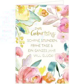 Geburtstagskarte HANRA