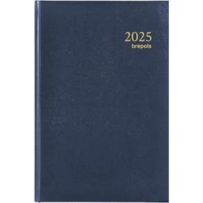 Agenda Brepols Saturnus Lima, blauw, 2026