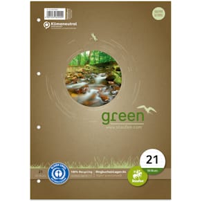 Ringbucheinlage Staufen Green, A4, 50 Blatt, liniert