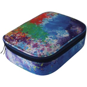 Schüleretui DONAU groß, Splotch Pastell, oval, 23 x 17 x 6 cm