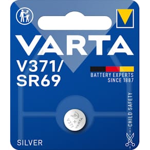 Knopfzelle VARTA V371, 1,55V, SR69