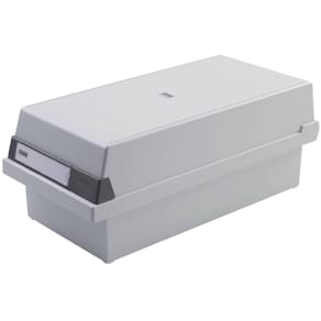 Karteikasten HAN, DIN A6 quer, lichtgrau