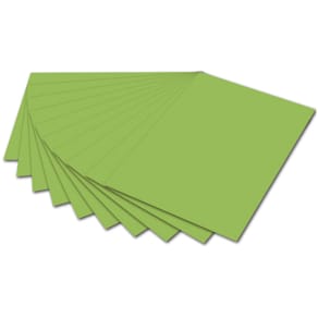 Fotokarton Folia, 50x70 cm, hellgrün, 300 g/m², 10 Blatt