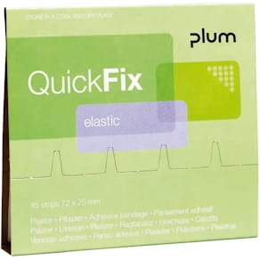 Navulling pleisters Plum QuickFix, 45 elastische pleisters