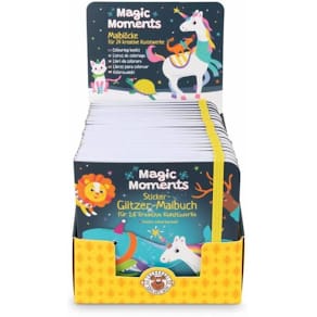 Malbuch TRENDHAUS Magic Moments, inkl. Sticker, 24 Seiten