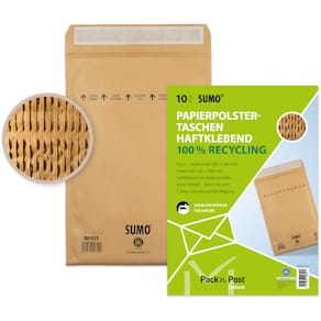 Vadderad påse SUMO 225x340 10p