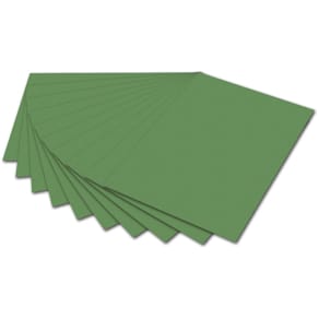 Fotokarton Folia, 50 x 70 cm, moosgrün, 300 g/m², 10 Blatt