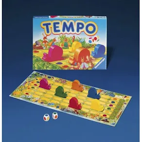 Tempo brädspel, +4 år