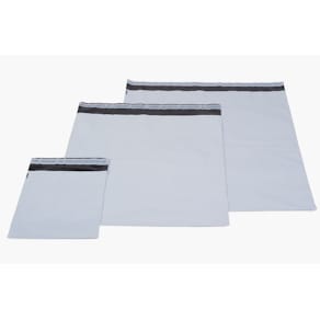 Versandtaschen-Set WIHEDÜ, 5 St., grau, 3 Größen sortiert
