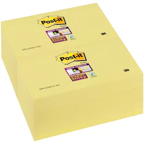 Notes POST-IT SS 76x127mm gul