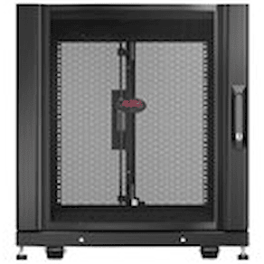 APC NetShelter SX - Rack skåp - svart - 12U - 19"