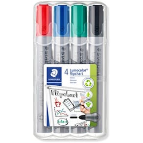 Märkpenna Lumocolor blädderblocksp 2mm ass (4)