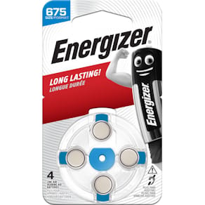 Batteri Energizer Hörsel 675 Blå, 4/fp