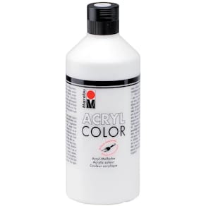 Acrylfarbe Marabu Color, weiß