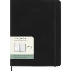 Classic Soft 12M Week Note XL Svart 2026