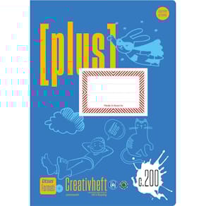 Creativheft URSUS Formati C.200, A4, 20 Blatt, weiß