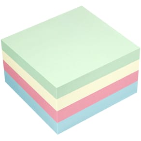 Notiskub Info 75x75 mm 400 blad pastell