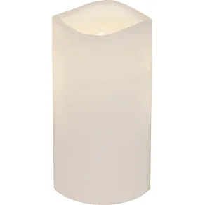 Blockljus STAR T LED Paul 15cm vit