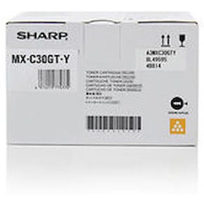 Lasertoner Sharp, gelb