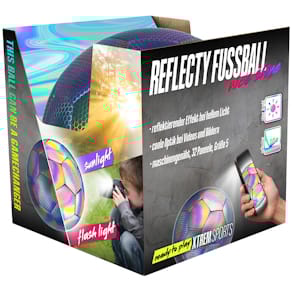 Fußball XTREM Reflecty, Größe 5, bunt, reflektierend