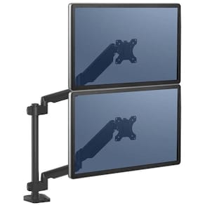 Monitorarm Fellowes sort, karton 10 stk