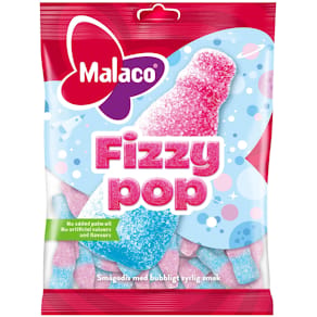 Godis Malaco Fizzypop 28x85 g