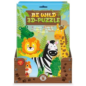 3D-Puzzle TRENDHAUS Safari, sortiert
