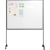 Whiteboard Smit Visual, emaille, magnetisch, verrijdbaar, 150 x  