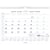 Maandkalender Brepols, 2026, spiraalbinding, 12 bladen, FSC Mix