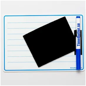 Whiteboard Kontor A5, linjerad
